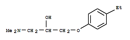 2-Propanol,1-(dimethylamino)-3-(4-ethylphenoxy)-(9ci)Structure,744192-89-0Structure 2-Propanol,1-(dimethylamino)-3-(4-ethylphenoxy)-(9ci) Structure,744192-89-0Structure