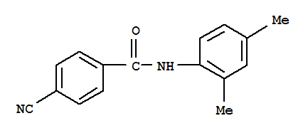 Benzamide, 4-cyano-n-(2,4-dimethylphenyl)-(9ci)Structure,744229-40-1Structure Benzamide, 4-cyano-n-(2,4-dimethylphenyl)-(9ci) Structure,744229-40-1Structure