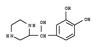 1,2-Benzenediol, 4-(hydroxy-2-piperazinylmethyl)-(9ci)Structure,744975-41-5Structure 1,2-Benzenediol, 4-(hydroxy-2-piperazinylmethyl)-(9ci) Structure,744975-41-5Structure