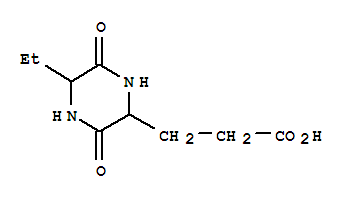 (9ci)-5-乙基-3,6-二氧代-2-哌嗪丙酸結(jié)構(gòu)式_744981-42-8結(jié)構(gòu)式