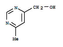 (9ci)-6-甲基-4-嘧啶甲醇結構式_74502-82-2結構式