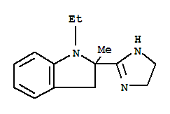 1H-indole,2-(4,5-dihydro-1h-imidazol-2-yl)-1-ethyl-2,3-dihydro-2-methyl-(9ci) Structure,745751-07-9Structure