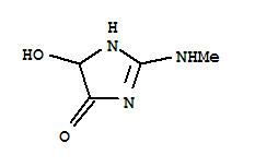 4H-imidazol-4-one,1,5-dihydro-5-hydroxy-2-(methylamino)-(9ci)Structure,745757-69-1Structure 4H-imidazol-4-one,1,5-dihydro-5-hydroxy-2-(methylamino)-(9ci) Structure,745757-69-1Structure