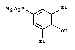 (9ci)-(3,5-二乙基-4-羥基苯基)-磷酸結構式_745779-94-6結構式