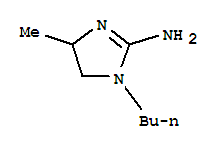 1H-imidazol-2-amine,1-butyl-4,5-dihydro-4-methyl-(9ci)Structure,746545-74-4Structure 1H-imidazol-2-amine,1-butyl-4,5-dihydro-4-methyl-(9ci) Structure,746545-74-4Structure
