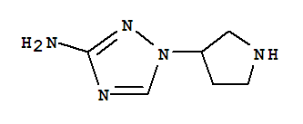 1H-1,2,4-triazol-3-amine,1-(3-pyrrolidinyl)-(9ci)Structure,746580-84-7Structure 1H-1,2,4-triazol-3-amine,1-(3-pyrrolidinyl)-(9ci) Structure,746580-84-7Structure