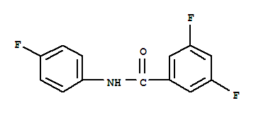 Benzamide, 3,5-difluoro-n-(4-fluorophenyl)-(9ci)Structure,746612-12-4Structure Benzamide, 3,5-difluoro-n-(4-fluorophenyl)-(9ci) Structure,746612-12-4Structure