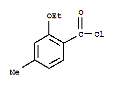 Benzoyl chloride, 2-ethoxy-4-methyl-(9ci)Structure,746641-12-3Structure Benzoyl chloride, 2-ethoxy-4-methyl-(9ci) Structure,746641-12-3Structure