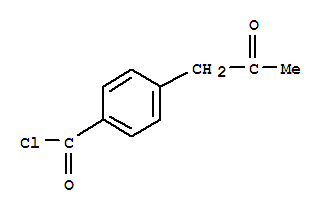 Benzoyl chloride, 4-(2-oxopropyl)-(9ci)Structure,74733-17-8Structure Benzoyl chloride, 4-(2-oxopropyl)-(9ci) Structure,74733-17-8Structure