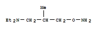 1-Propanamine,3-(aminooxy)-n,n-diethyl-2-methyl-(9ci)Structure,747360-53-8Structure 1-Propanamine,3-(aminooxy)-n,n-diethyl-2-methyl-(9ci) Structure,747360-53-8Structure