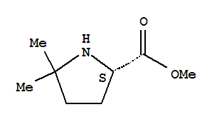 L-proline, 5,5-dimethyl-, methyl ester (9ci)Structure,747407-19-8Structure L-proline, 5,5-dimethyl-, methyl ester (9ci) Structure,747407-19-8Structure