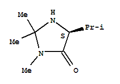 4-Imidazolidinone,2,2,3-trimethyl-5-(1-methylethyl)-,(5s)-(9ci)Structure,748121-73-5Structure 4-Imidazolidinone,2,2,3-trimethyl-5-(1-methylethyl)-,(5s)-(9ci) Structure,748121-73-5Structure
