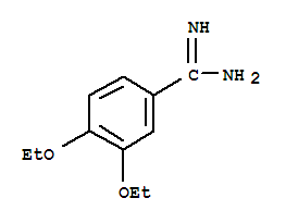 Benzenecarboximidamide,3,4-diethoxy-Structure,748723-00-4Structure Benzenecarboximidamide,3,4-diethoxy- Structure,748723-00-4Structure