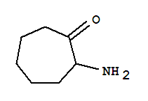 Cycloheptanone, 2-amino-(9ci) Structure,748725-94-2Structure