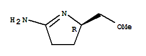 (r)-(9ci)-3,4-二氫-2-(甲氧基甲基)-2H-吡咯-5-胺結(jié)構(gòu)式_748745-51-9結(jié)構(gòu)式