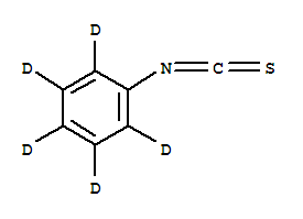 異硫氰酸苯酯-D5結(jié)構(gòu)式_74881-77-9結(jié)構(gòu)式