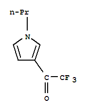 Ethanone, 2,2,2-trifluoro-1-(1-propyl-1h-pyrrol-3-yl)-(9ci)Structure,74889-32-0Structure Ethanone, 2,2,2-trifluoro-1-(1-propyl-1h-pyrrol-3-yl)-(9ci) Structure,74889-32-0Structure