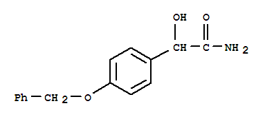 Benzeneacetamide,-alpha--hydroxy-4-(phenylmethoxy)-Structure,74908-90-0Structure Benzeneacetamide,-alpha--hydroxy-4-(phenylmethoxy)- Structure,74908-90-0Structure