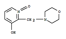 3-Pyridinol, 2-(4-morpholinylmethyl)-, 1-oxide (9ci)Structure,749146-33-6Structure 3-Pyridinol, 2-(4-morpholinylmethyl)-, 1-oxide (9ci) Structure,749146-33-6Structure