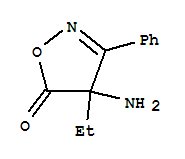 (9ci)-4-氨基-4-乙基-3-苯基-5(4H)-異噁唑酮結(jié)構(gòu)式_749177-54-6結(jié)構(gòu)式