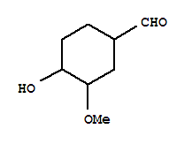 Cyclohexanecarboxaldehyde, 4-hydroxy-3-methoxy-(9ci)Structure,749252-81-1Structure Cyclohexanecarboxaldehyde, 4-hydroxy-3-methoxy-(9ci) Structure,749252-81-1Structure