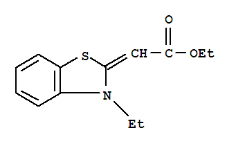 Acetic acid, (3-ethyl-2(3h)-benzothiazolylidene)-, ethyl ester (9ci)Structure,749255-47-8Structure Acetic acid, (3-ethyl-2(3h)-benzothiazolylidene)-, ethyl ester (9ci) Structure,749255-47-8Structure