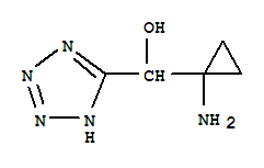 (9ci)--alpha--(1-氨基環(huán)丙基)-1H-四唑-5-甲醇結構式_749845-38-3結構式