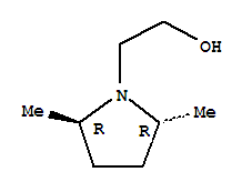 1-Pyrrolidineethanol,2,5-dimethyl-,(2r,5r)-(9ci)Structure,749897-99-2Structure 1-Pyrrolidineethanol,2,5-dimethyl-,(2r,5r)-(9ci) Structure,749897-99-2Structure