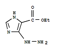 1H-imidazole-4-carboxylicacid,5-hydrazino-,ethylester(9ci)Structure,750524-36-8Structure 1H-imidazole-4-carboxylicacid,5-hydrazino-,ethylester(9ci) Structure,750524-36-8Structure
