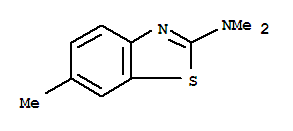 2-Benzothiazolamine,n,n,6-trimethyl-(9ci)Structure,75104-97-1Structure 2-Benzothiazolamine,n,n,6-trimethyl-(9ci) Structure,75104-97-1Structure