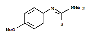 2-Benzothiazolamine,6-methoxy-n,n-dimethyl-(9ci)Structure,75105-03-2Structure 2-Benzothiazolamine,6-methoxy-n,n-dimethyl-(9ci) Structure,75105-03-2Structure