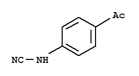 Cyanamide, (4-acetylphenyl)-(9ci)Structure,75106-15-9Structure Cyanamide, (4-acetylphenyl)-(9ci) Structure,75106-15-9Structure