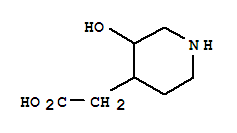 (9ci)-3-羥基-4-哌啶乙酸結(jié)構(gòu)式_751435-39-9結(jié)構(gòu)式