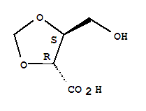 1,3-Dioxolane-4-carboxylicacid,5-(hydroxymethyl)-,(4r-trans)-(9ci)Structure,75201-59-1Structure 1,3-Dioxolane-4-carboxylicacid,5-(hydroxymethyl)-,(4r-trans)-(9ci) Structure,75201-59-1Structure