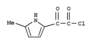 1H-pyrrole-2-acetyl chloride, 5-methyl-alpha-oxo-(9ci) Structure,75211-67-5Structure