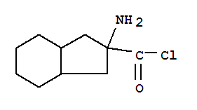 1H-indene-2-carbonyl chloride, 2-aminooctahydro- (9ci)Structure,752923-70-9Structure 1H-indene-2-carbonyl chloride, 2-aminooctahydro- (9ci) Structure,752923-70-9Structure