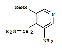 (9ci)-4-(氨基甲基)-n-甲基-3,5-吡啶二胺結(jié)構(gòu)式_752967-59-2結(jié)構(gòu)式