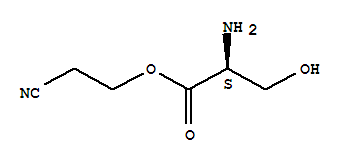 L-serine, 2-cyanoethyl ester (9ci)Structure,752982-63-1Structure L-serine, 2-cyanoethyl ester (9ci) Structure,752982-63-1Structure