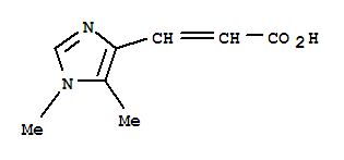 (9ci)-3-(1,5-二甲基-1H-咪唑-4-基)-2-丙酸結(jié)構(gòu)式_752983-79-2結(jié)構(gòu)式
