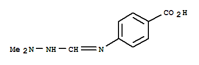Benzoic acid, 4-[[(2,2-dimethylhydrazino)methylene]amino]-(9ci) Structure,753428-81-8Structure