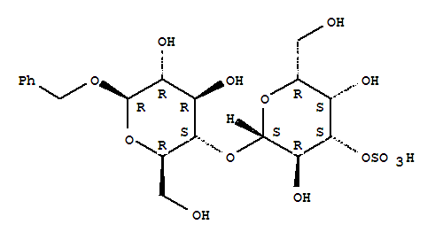 Benzyl 3’-sulfo-beta-d-lactosideStructure,753443-09-3Structure Benzyl 3’-sulfo-beta-d-lactoside Structure,753443-09-3Structure