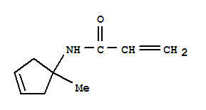 2-Propenamide,n-(1-methyl-3-cyclopenten-1-yl)-(9ci)Structure,753452-41-4Structure 2-Propenamide,n-(1-methyl-3-cyclopenten-1-yl)-(9ci) Structure,753452-41-4Structure