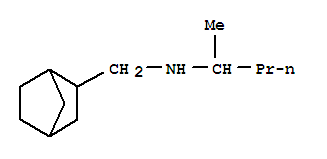 (9ci)-n-(1-甲基丁基)-雙環(huán)[2.2.1]庚烷-2-甲胺結(jié)構(gòu)式_75382-69-3結(jié)構(gòu)式