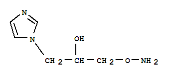 (9ci)-alpha-[(氨基氧基)甲基]-1H-咪唑-1-乙醇結(jié)構(gòu)式_754133-36-3結(jié)構(gòu)式
