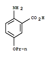 Benzoic acid, 2-amino-5-propoxy-(9ci)Structure,754133-89-6Structure Benzoic acid, 2-amino-5-propoxy-(9ci) Structure,754133-89-6Structure
