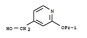 (9ci)-2-(1-甲基乙氧基)-4-吡啶甲醇結(jié)構(gòu)式_754218-88-7結(jié)構(gòu)式