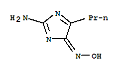 4H-imidazol-4-one,2-amino-5-propyl-,oxime(9ci)Structure,754917-80-1Structure 4H-imidazol-4-one,2-amino-5-propyl-,oxime(9ci) Structure,754917-80-1Structure