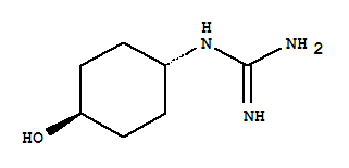 反式-(9ci)-(4-羥基環(huán)己基)-胍結(jié)構(gòu)式_754928-45-5結(jié)構(gòu)式