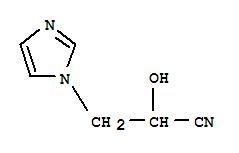 1H-imidazole-1-propanenitrile,alpha-hydroxy-(9ci)Structure,754942-44-4Structure 1H-imidazole-1-propanenitrile,alpha-hydroxy-(9ci) Structure,754942-44-4Structure