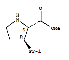 L-proline, 3-(1-methylethyl)-, methyl ester, (3r)-(9ci)Structure,755743-23-8Structure L-proline, 3-(1-methylethyl)-, methyl ester, (3r)-(9ci) Structure,755743-23-8Structure